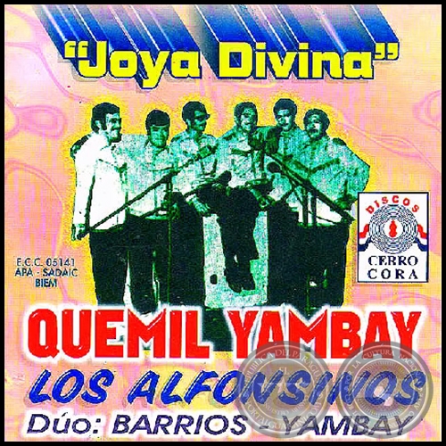 JOYA DIVINA - QUEMIL YAMBAY Y LOS ALFONSINOS - Ao 1976